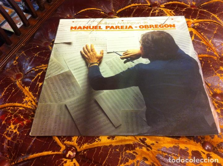Dischi in vinile: SEVILLANAS ANTOL&Oacute;GICAS DE MANUEL PAREJA-OBREG&Oacute;N. (LP) 2 DISCOS. 1985