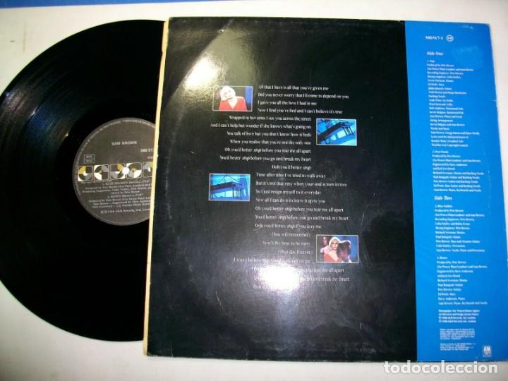 Discos de vinilo: SAM BROWN STOP! MAXI 12&rdquo; LP - Foto 2