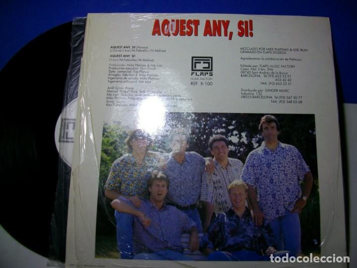 Discos de vinilo: AQUEST ANY SI ! VINYL 12&rdquo; LP con KOEMAN, BAKERO LAUDRUP, EUSEBIO... - Foto 2