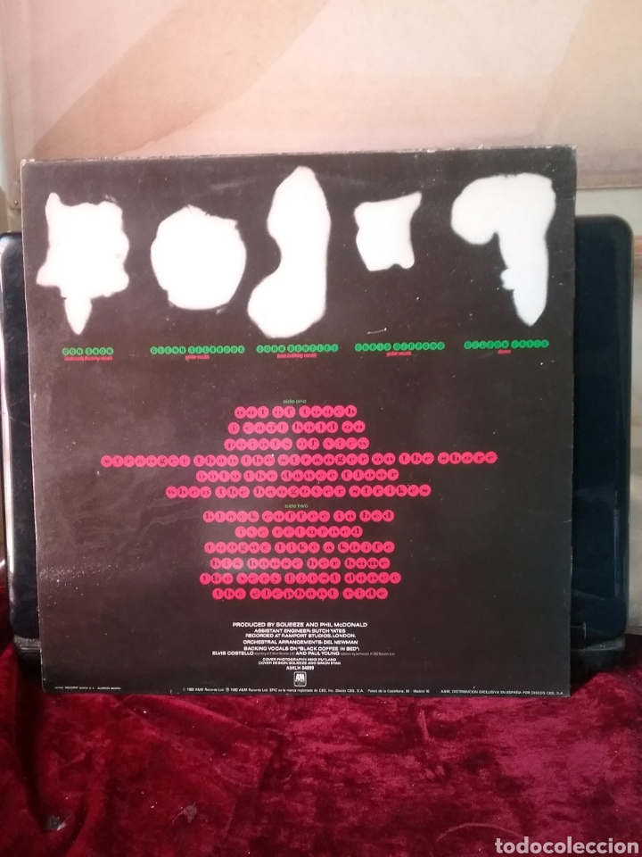 Discos de vinilo: SQUEEZE 1982 Edicion Spain AM Records - Foto 2