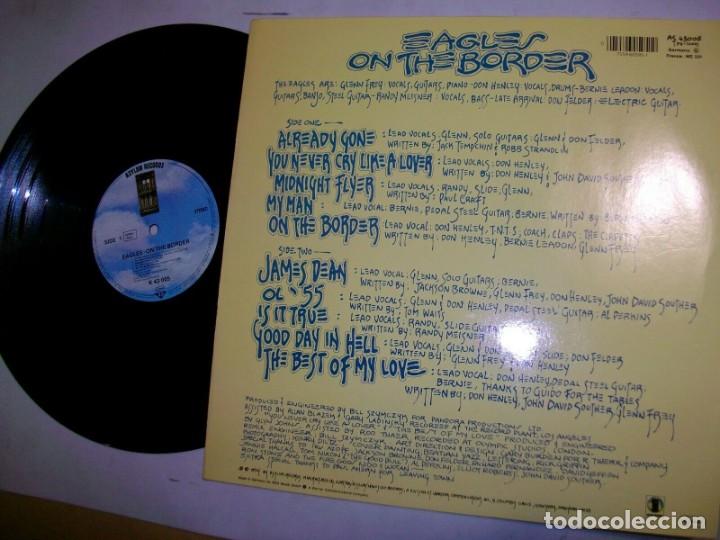 Discos de vinilo: EAGLES ON THE BORDER VINYL LP - Foto 2