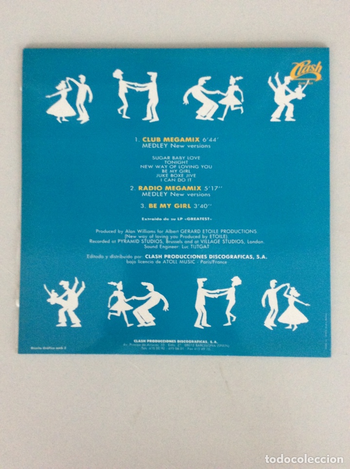 Discos de vinilo: The Rubettes. Megamix. - Foto 2