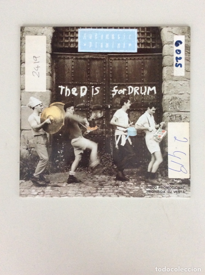 Dischi in vinile: Automatic dlamini. The D is for Drum