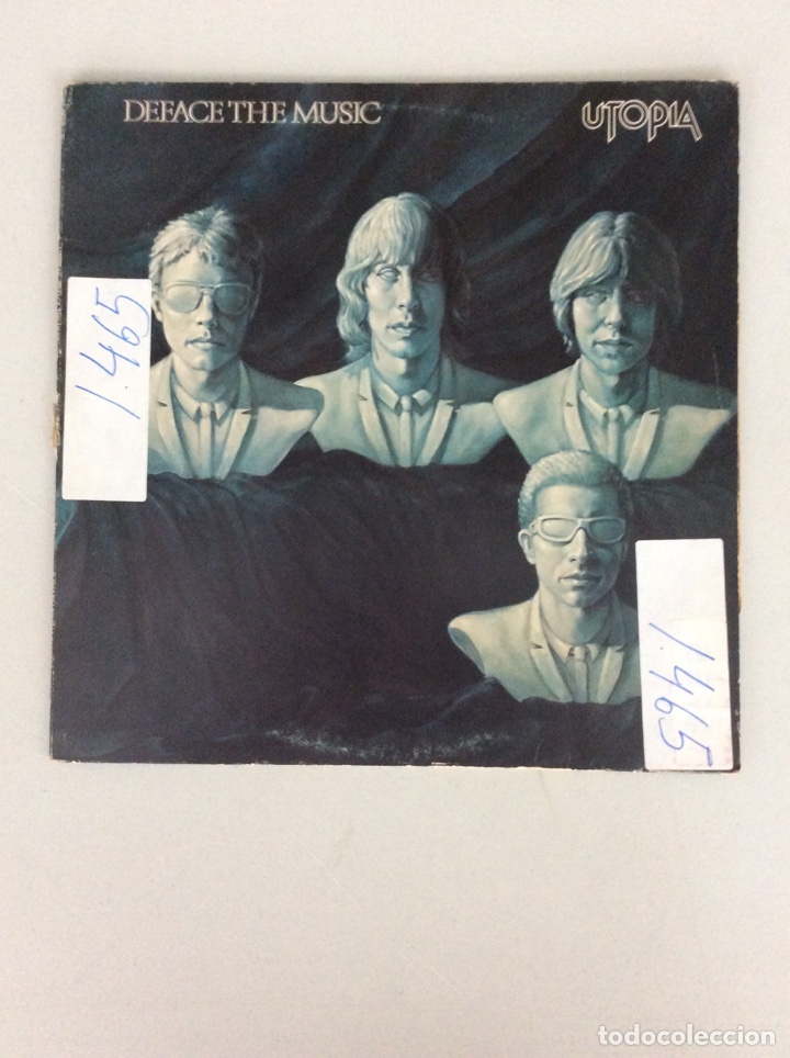 Discos de vinilo: Utop&iacute;a. Deface the music - Foto 1
