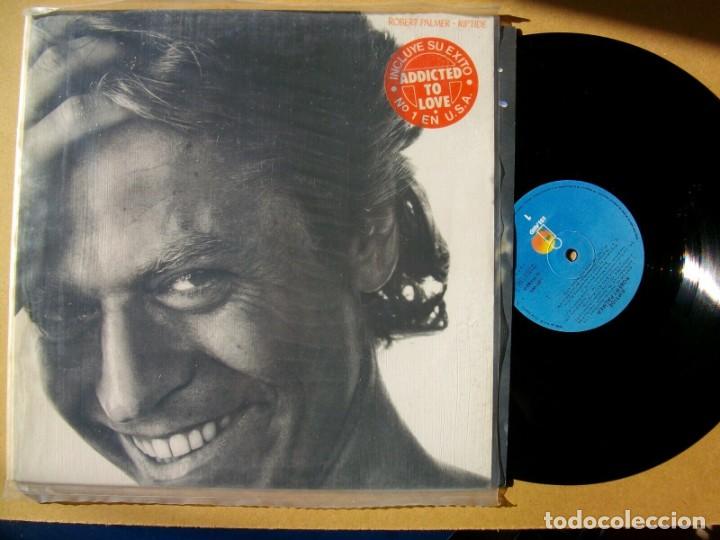 Discos de vinilo: ROBERT PALMER RIPTIDE VINYL LP - Foto 1