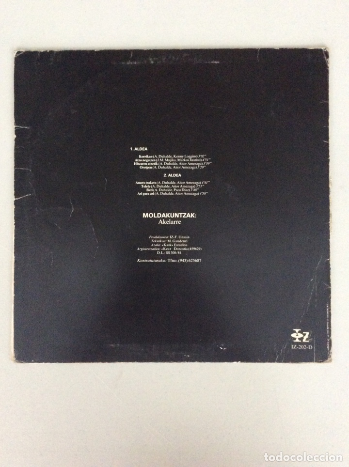 Discos de vinilo: Akelarre. Ari gara - Foto 2