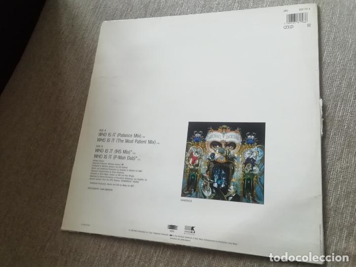 Discos de vinilo: Michael. Jackson-Who is it. maxi espa&ntilde;a - Foto 2