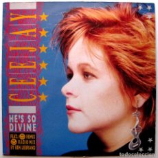 Discos de vinilo: CEEJAY - HE'S SO DIVINE - MAXI BCM RECORDS 1989 GERMANY BPY
