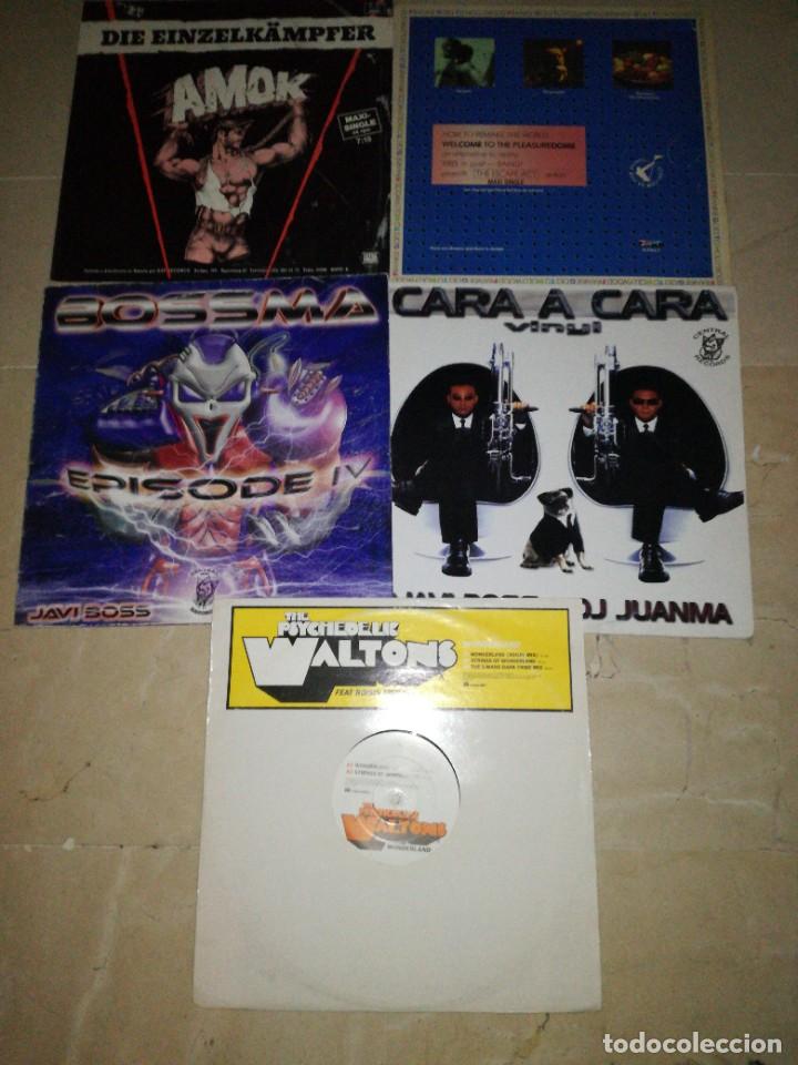 Discos de vinilo: LOTE DE 5 DISCOS DE ELECTR&Oacute;NICA - Foto 1
