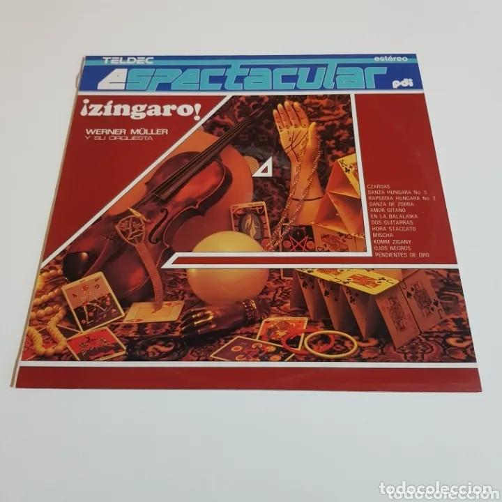 Discos de vinilo: Zingaro. Werner M&uuml;ller y su Orquesta. Teldec 1987 VINILO LP - Foto 1