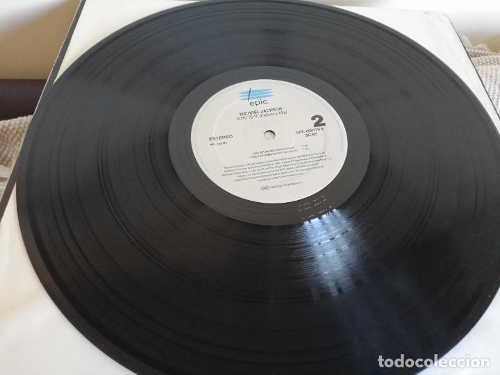 Discos de vinilo: Michael. Jackson-Who is it. maxi espa&ntilde;a - Foto 3