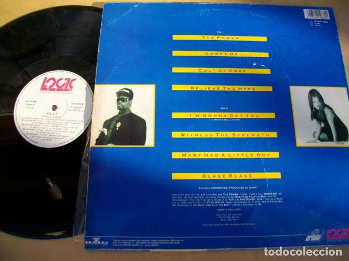 Discos de vinilo: SNAP WORLD POWER VINYL LP - Foto 2