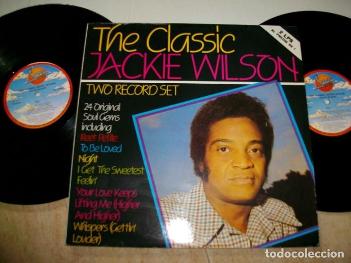 Discos de vinilo: JACKIE WILSON THE CLASSIC 2 DISCOS LP - Foto 1