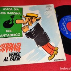 Dischi in vinile: CARPANTA VENCE AL FAKIR. JOSE LUIS NAVARRO MUSICA EP 1971 COLUMBIA DISCO COMIC ESCOBAR