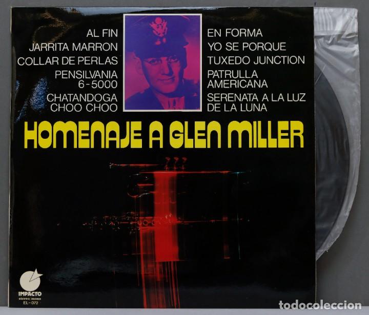 Discos de vinilo: LP. HOMENAJE A GLENN MILLER - Foto 1
