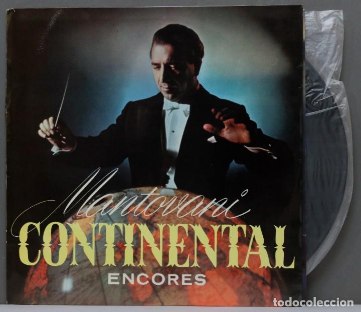 Discos de vinilo: LP. MANTOVANI. CONTINENTAL ENCORES - Foto 1