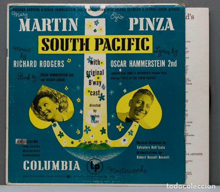 Discos de vinilo: LP. SOUTH PACIFIC. PINZA - Foto 1