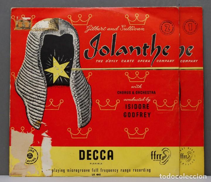 Discos de vinilo: LP. LOLANTHE. Gilbert & Sullivan - Foto 1