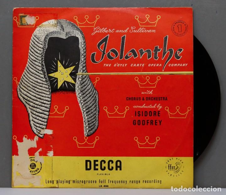Discos de vinilo: LP. LOLANTHE. Gilbert & Sullivan - Foto 5