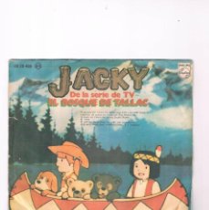 Discos de vinilo: DISCO VINILO SINGLE JACKY EL BOSQUE DE TALLAC PHILIPS 1978 **-