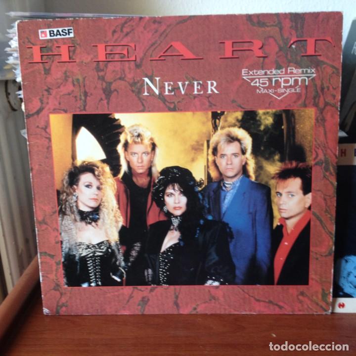 ハート「ネヴァー」日本盤 HEART NEVER (REMIX) 素晴らしい外見 - 洋楽