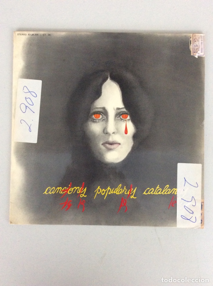 Dischi in vinile: Canciones populares catalanas