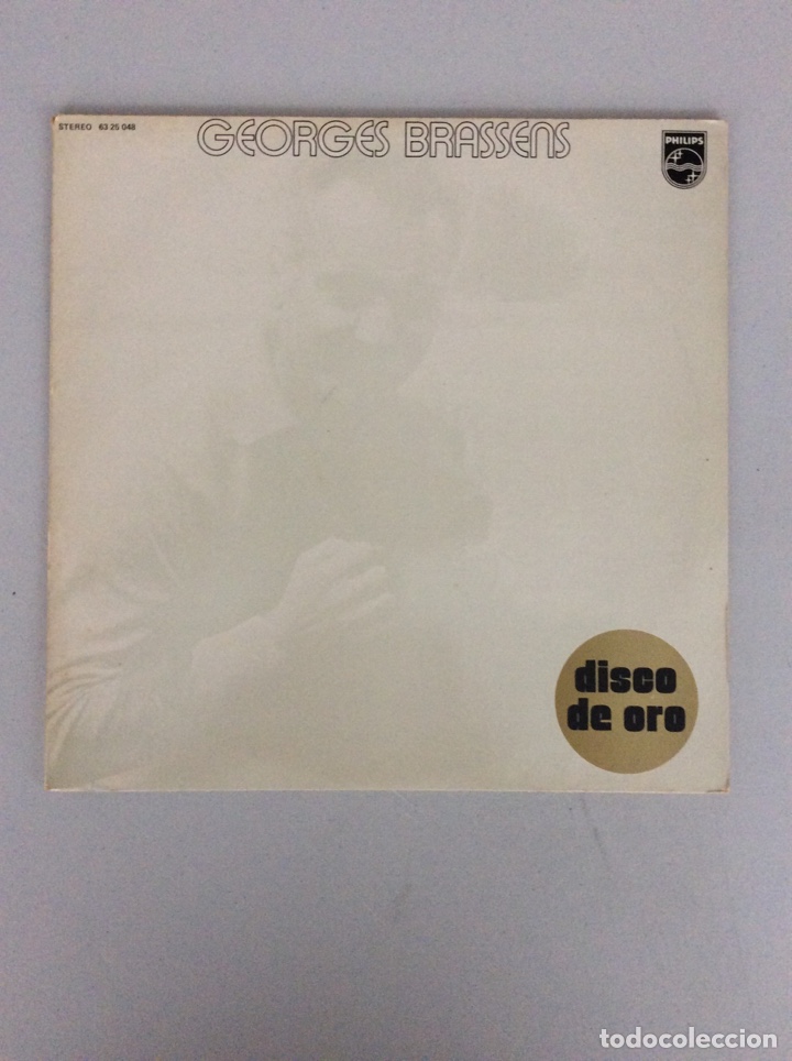 Discos de vinilo: Georges Brassens (disco de oro) - Foto 1