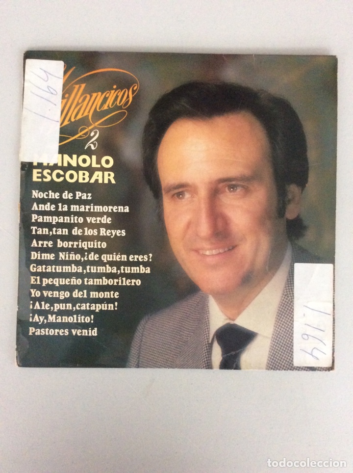 Discos de vinilo: Manolo Escobar. Villancicos 2 - Foto 1