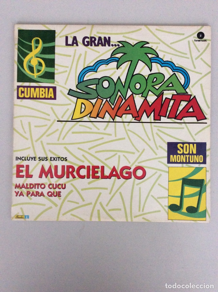 Dischi in vinile: La gran sonora dinamita. Cumbia. Son montuno. El murci&eacute;lago.