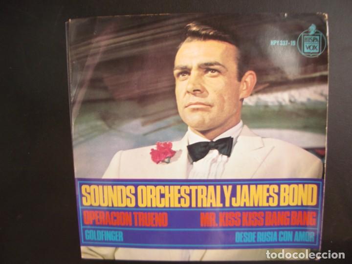 Discos de vinilo: SOUNDS ORCHESTRALLY JAMES BOND- EP. - Foto 1