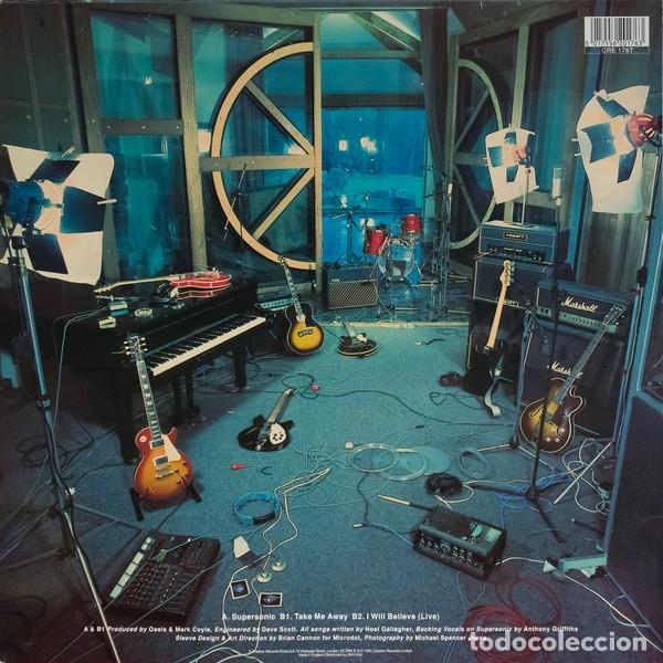 Discos de vinilo: Oasis &ndash; Supersonic -Maxi single- - Foto 2