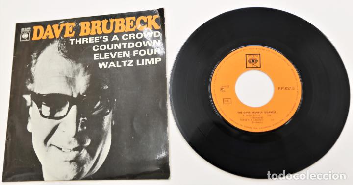 Discos de vinilo: Disco sencillo DAVE BRUBECK THREE&acute;S A CROWD COUNTDOWN CBS 1966 - Foto 1