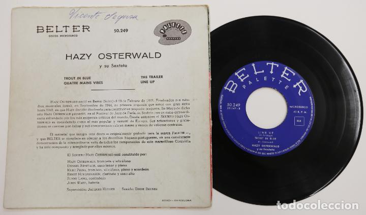 Discos de vinilo: SINGLE Hazy Osterwald Trout in blue - Foto 2