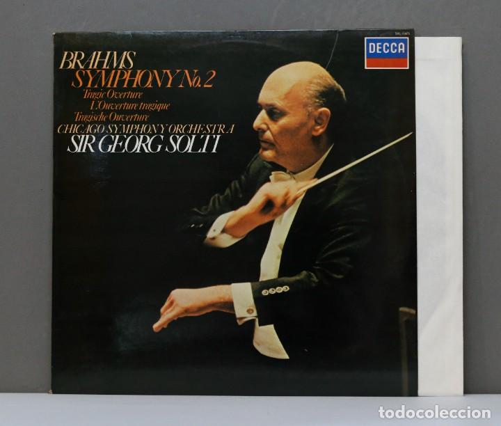Discos de vinilo: LP. BRAHMS. SYMPHONY N 2. SOLTI - Foto 1