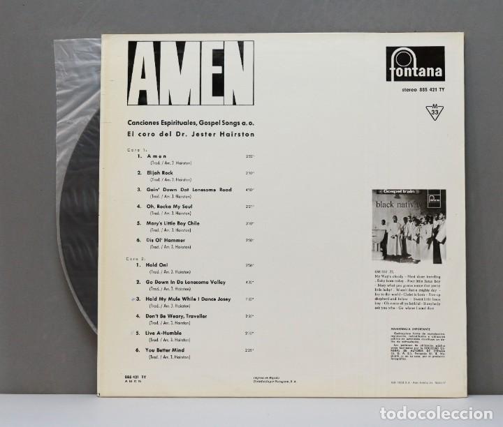 Discos de vinilo: LP. AMEN. JESTER HAIRSTON - Foto 2