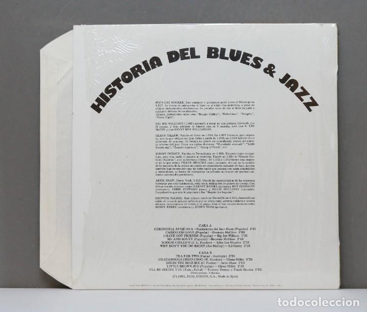Discos de vinilo: LP. HISTORIA DEL BLUES & JAZZ. VOL. 2 - Foto 2