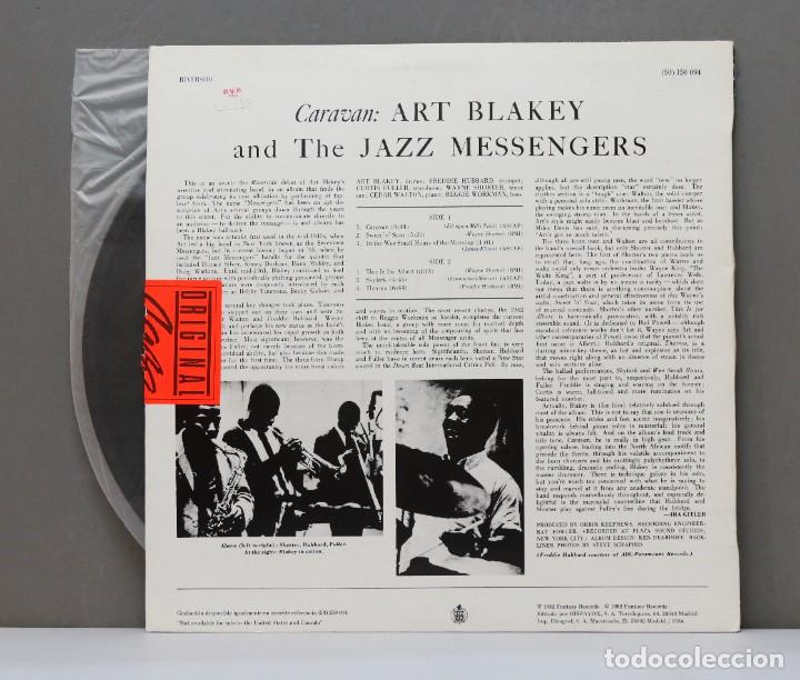 Discos de vinilo: LP. CARAVAN. ART BLAKEY JAZZ MESSENGER - Foto 2