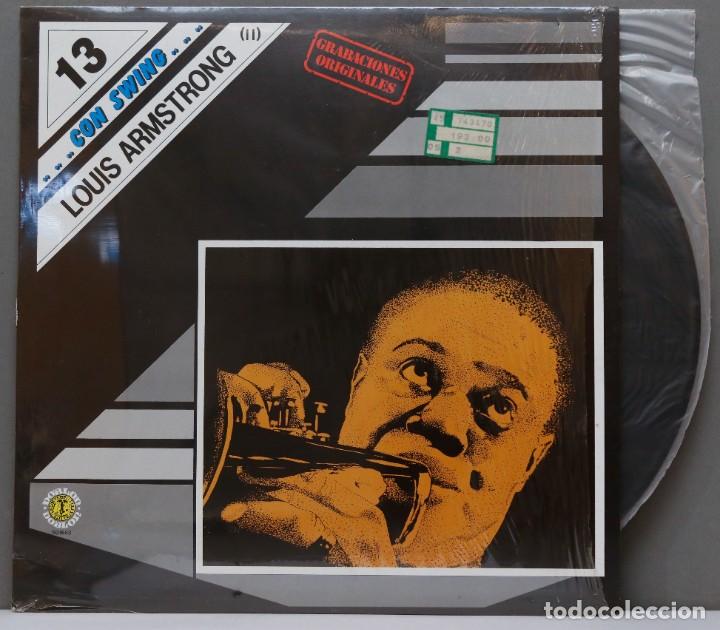 Discos de vinilo: LP. CON SWING. LOUIS ARMSTRONG. 13 - Foto 1