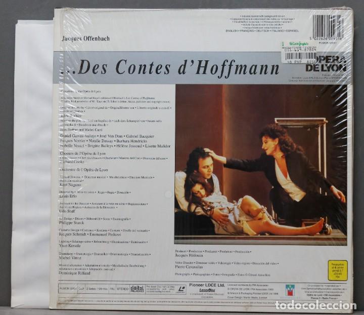 Discos de vinilo: LASERDISC. DES CONTES D&acute;HOFFMANN - Foto 2