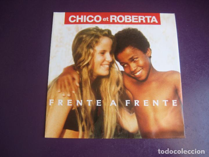 Disques de vinyle: Chico Et Roberta &lrm;&ndash; Frente A Frente - Sg CARRERE 1990 - BRASIL POP 90'S - SIN USO