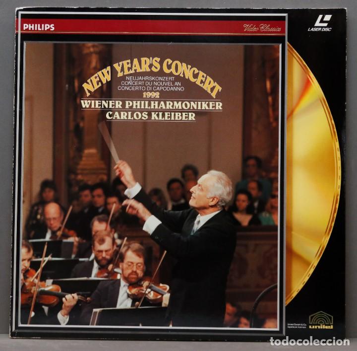 Vinyl-Schallplatten: LASERDISC. NEW YEAR&acute;S CONCERT. 1992. VIENA. KLEIBER