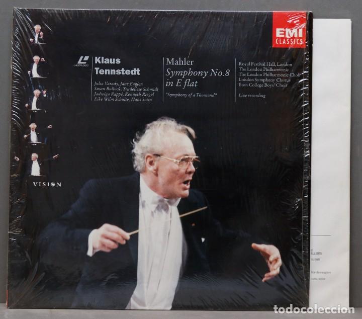 Discos de vinilo: LASERDISC. MAHLER. SYMPHONY 8. TENNSTEDT - Foto 1