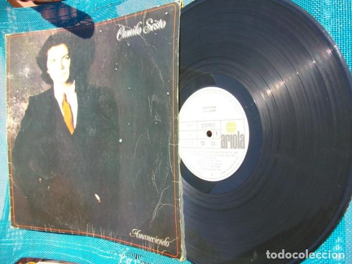 Discos de vinilo: CAMILO SESTO AMANECIENDO LP - Foto 1