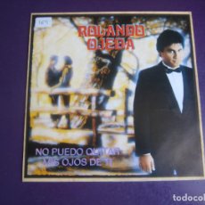 Discos de vinilo: ROLANDO OJEDA ‎– NO PUEDO QUITAR MIS OJOS DE TI - SG PDI 1989 - MELODICA LATIN VERSION FRANKIE VALLI