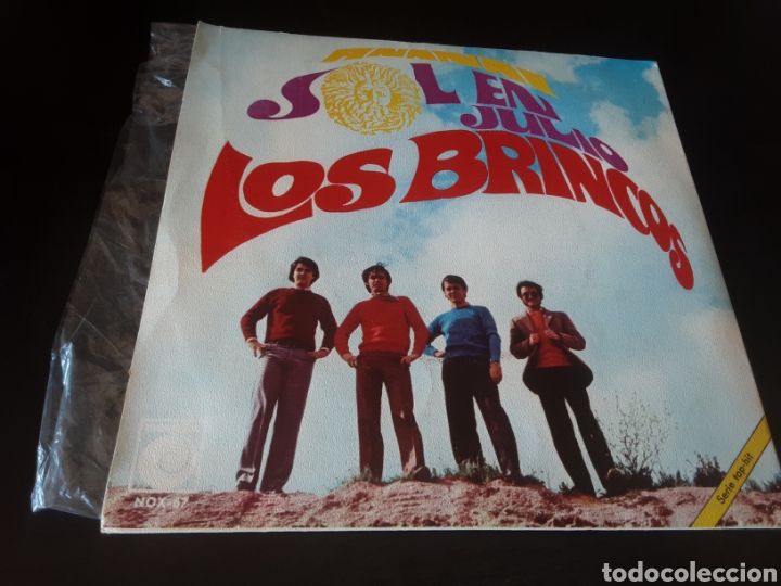 Discos de vinilo: Los Brincos. Sol en julio - Foto 2