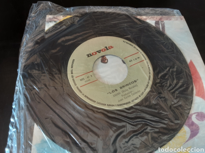 Discos de vinilo: Los Brincos. Sol en julio - Foto 4