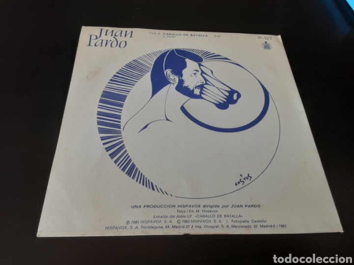 Discos de vinilo: Juan Pardo. Caballo de batalla - Foto 2