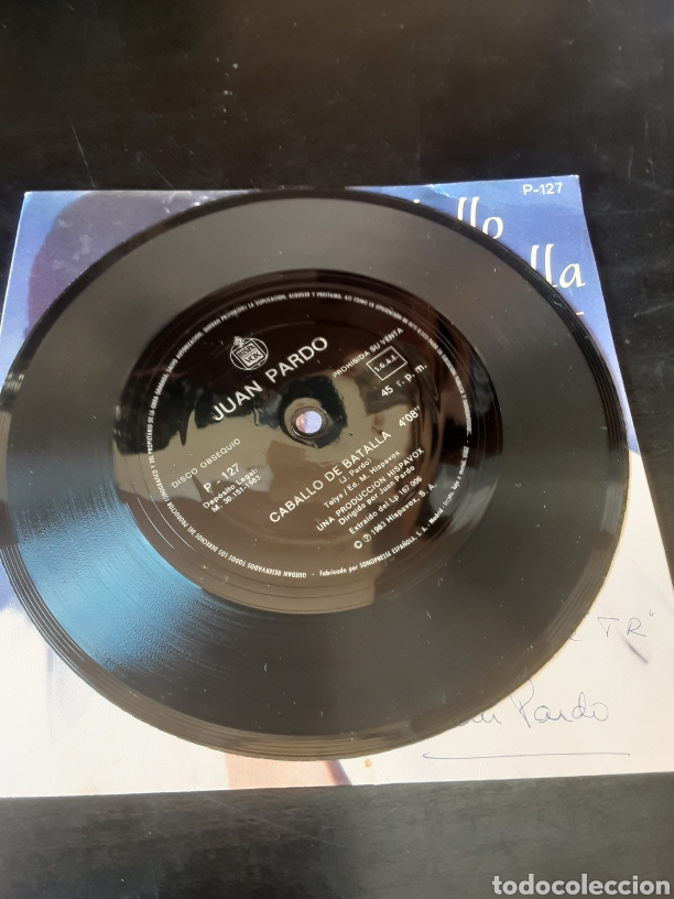 Discos de vinilo: Juan Pardo. Caballo de batalla - Foto 3
