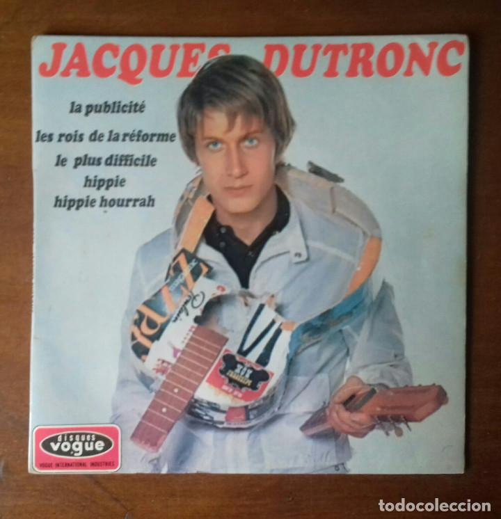 Discos de vinilo: JACQUES DUTRONC LA PUBLICITE FRANCIA 1967 - Foto 1