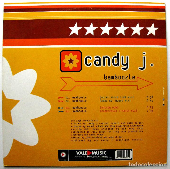Discos de vinilo: Candy J - Bamboozled - Maxi Vale Music 1998 BPY - Foto 2
